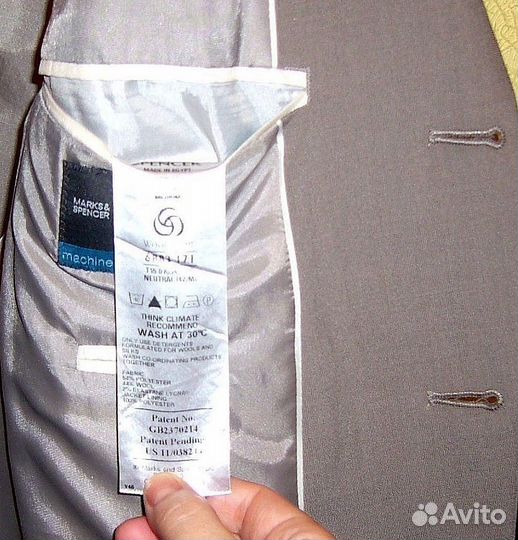 Кашемировое пальто Marks and Spencer