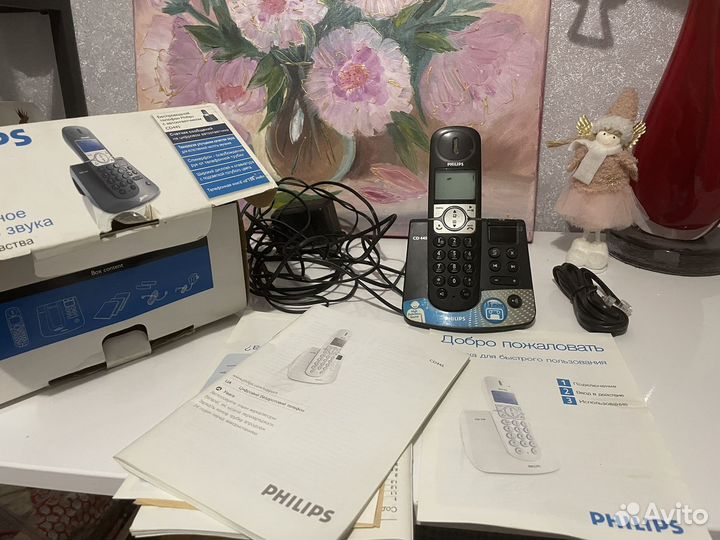 Philips телефон беспроводной