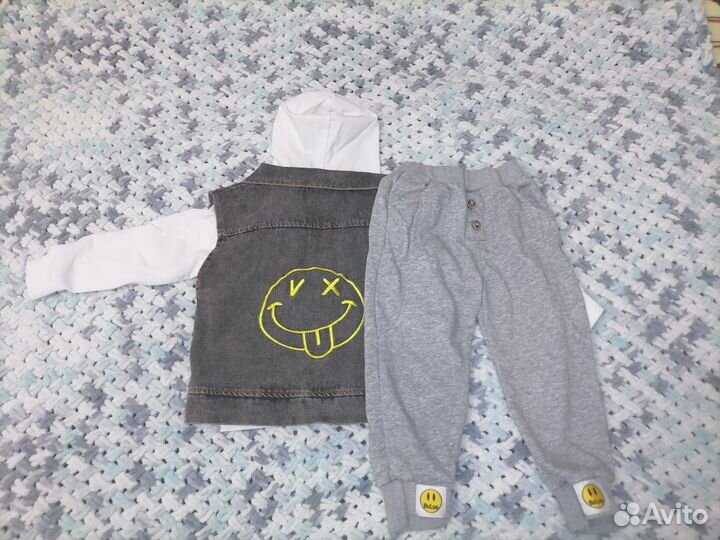 Одежда пакетом на мальчика р92-98