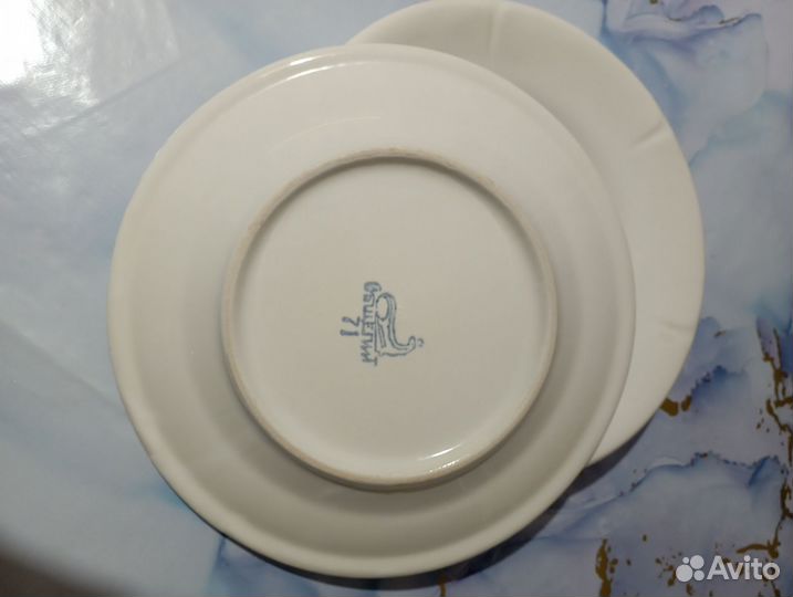 Фарфоровые тарелки СССР