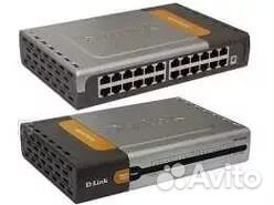 Коммутатор D-link DES-1024DG, 22 порта Ethernet