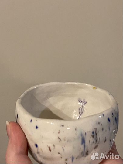 Горшок декоративный керамический