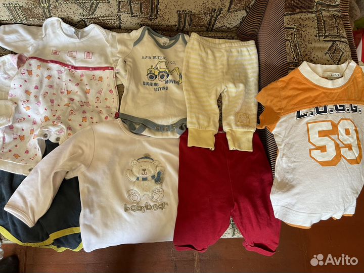 Детские вещи пакетом 74 80