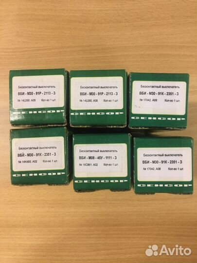 Датчики оптические и индуктивные Сенсор