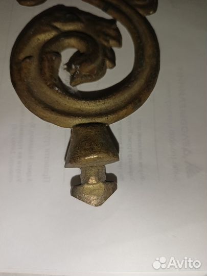 Детали бронза старинные грифоны Европа