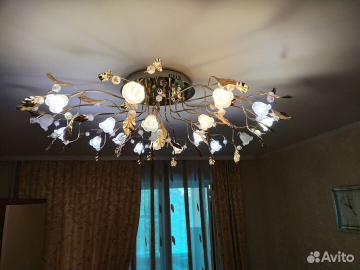 Люстра потолочная светодиодная бу