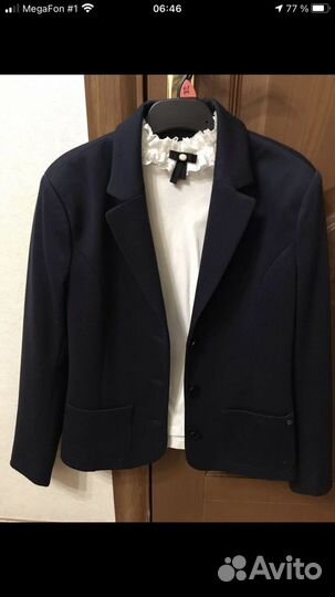 Пиджак дев.Finn Flare р152 синий