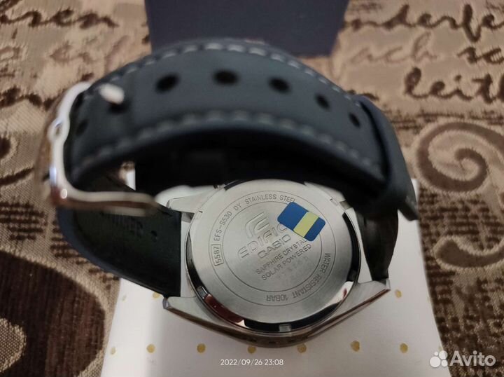 Часы casio edifice wr 100m