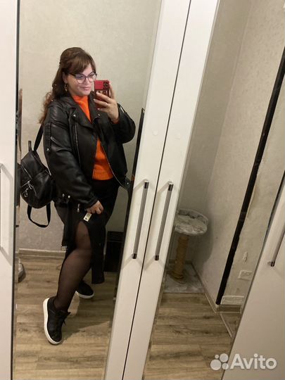 Кожаная куртка косуха