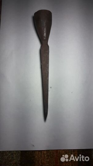 Пешня для зимней рыбалки 1963 года
