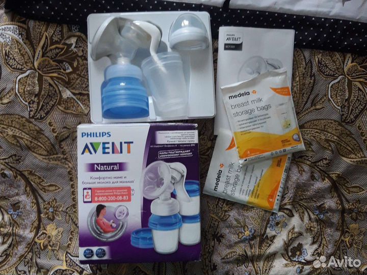 Молокоотсос avent ручной