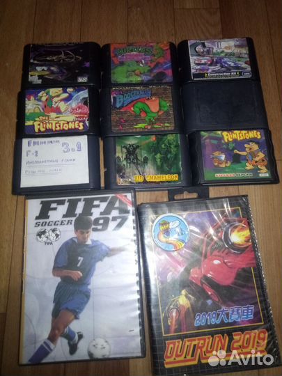 Добавил Картриджи sega