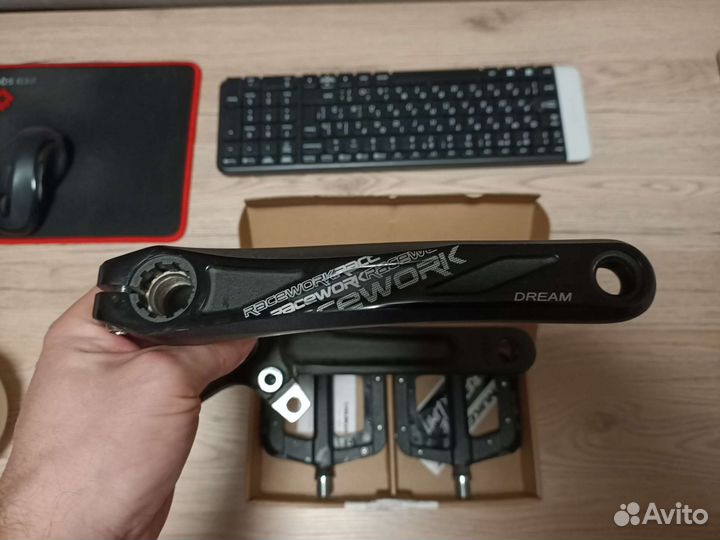 Шатуны Racework Dream и педали Excelsior