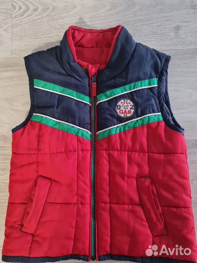 Жилетки утепленные и ветровка