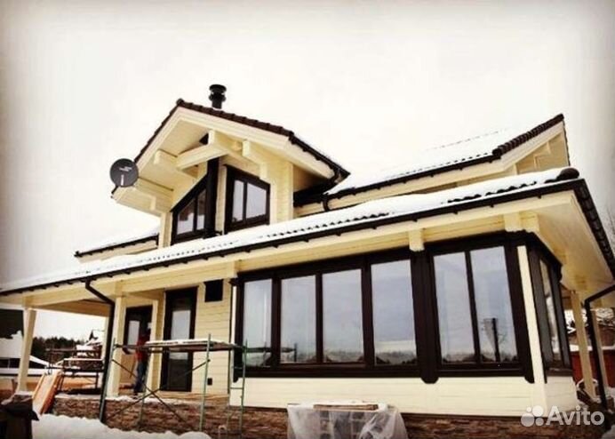 Пластиковые окна. остекление домов