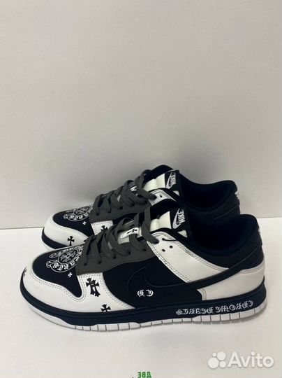Nike Dunk Low X Chrome Hearts Black