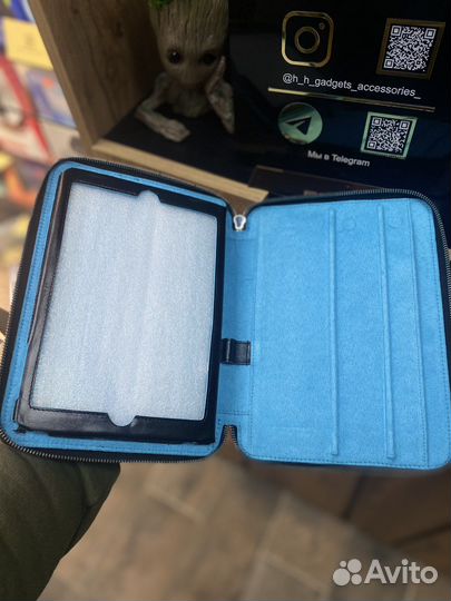 Кожанный чехол для iPad mini