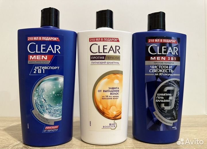 Шампунь Clear 610мл