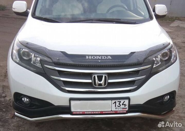 Защита переднего бампера Honda CR-V