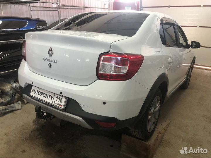 Фаркоп Renault Logan stepway съемный шар