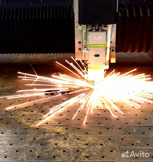 Лазерная резка металла, листов и труб