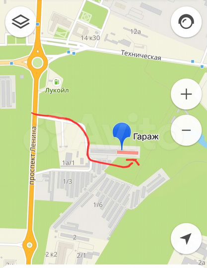 Гараж, 19 м²