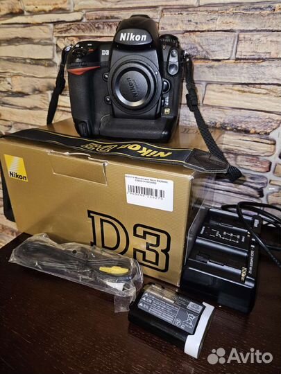 Зеркальный фотоаппарат nikon D3