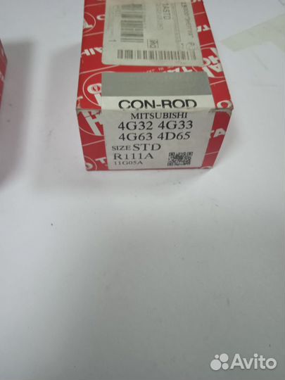 Вкладыши шатунные STD mitsubishi 4G30/4G31/4G32/G3