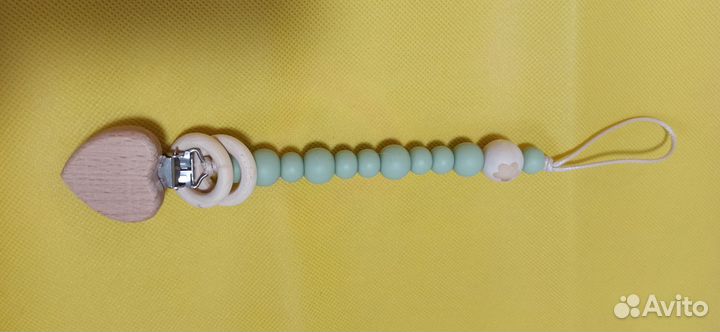 Держатель для пустышки, прорезыватель для зубов