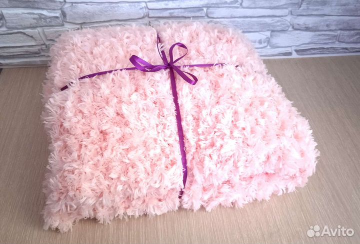 Плед детский вязаный ручная работа