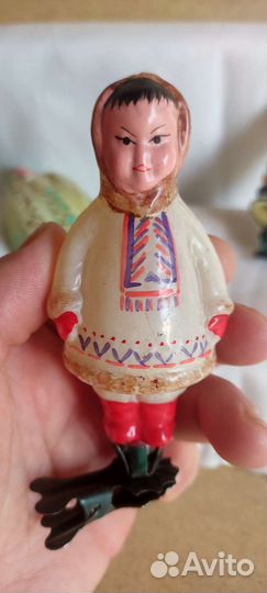Елочные игрушки СССР на прищепке