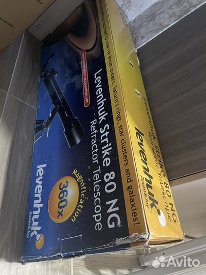 Телескоп levenhuk 80