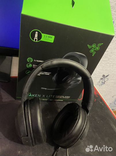 Игровые наушники razer