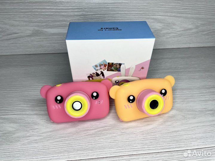 Детский фотоаппарат Мишка Зайка