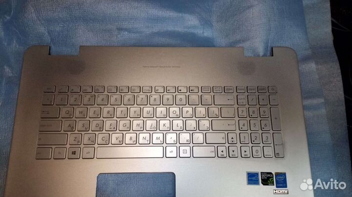 Клавиатура для ноутбука б.у в хорошем состоянии