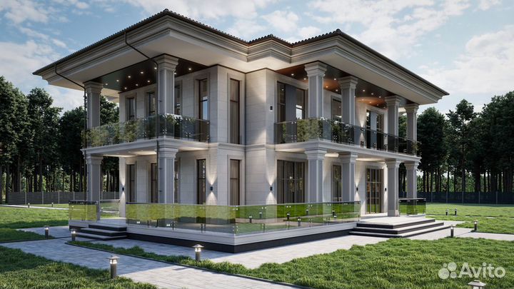 3D Визуализация частных домов и коттеджей