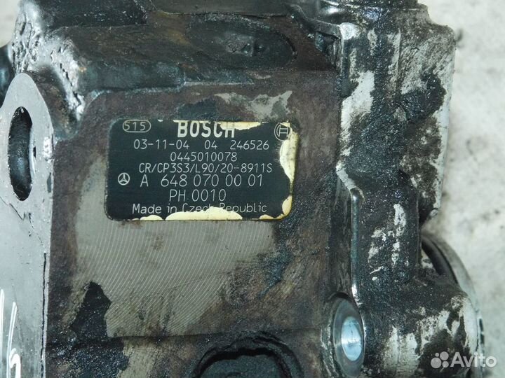 Насос тнвд A6480700001 на 2.2 Mерседес Vito 639