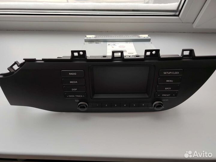 Магнитола штатная kia rio 4