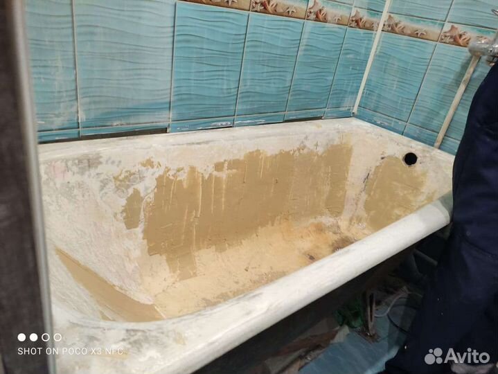 Реставрация ванн жидким акрилом