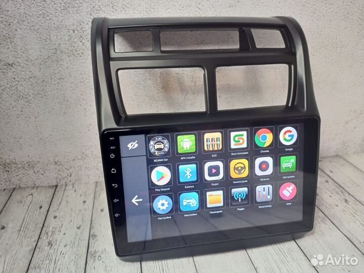 Магнитола Kia sportage 2 (рестайл) на андроид IPS