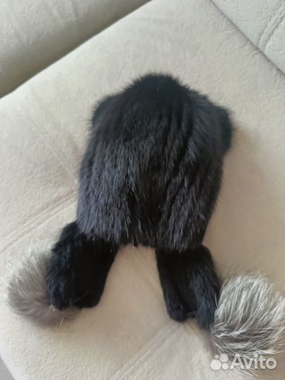 Шапка норковая женская