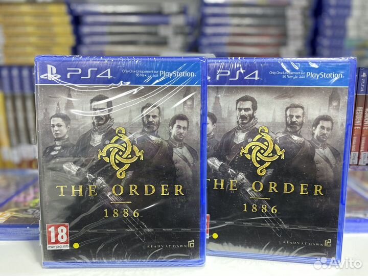 Диск PS4 Орден: 1886 (The Order: 1886) / Новый