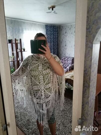 Платок ручной работы