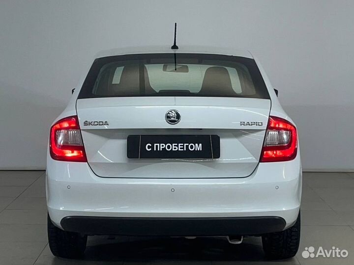 Skoda Rapid 1.6 AT, 2015, 96 809 км