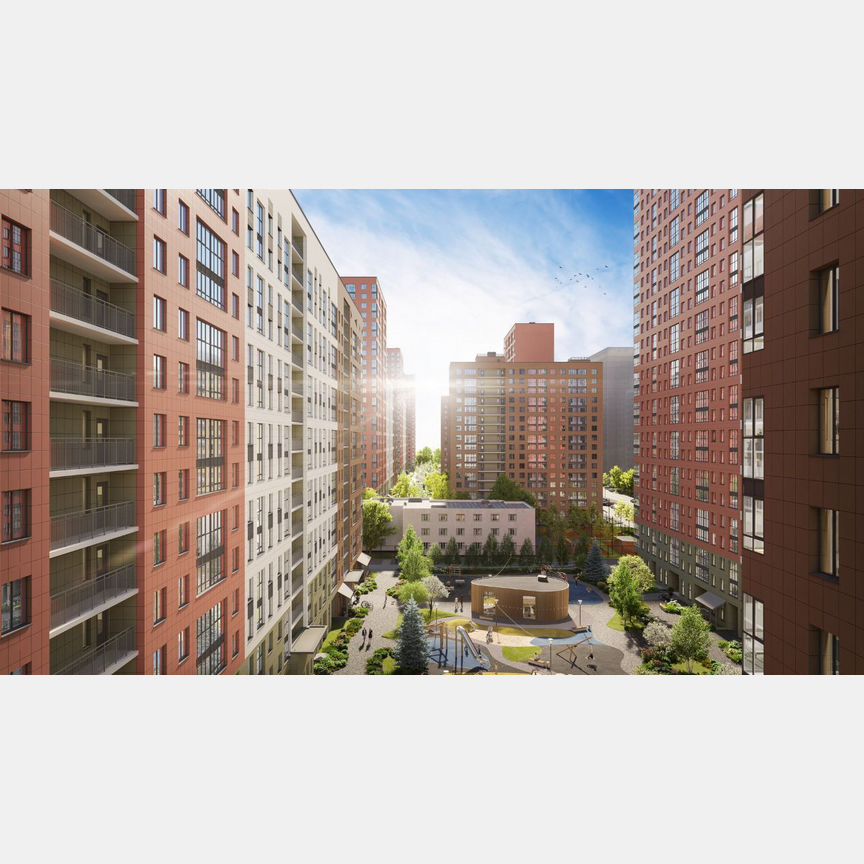 3-к. квартира, 60,6 м², 4/25 эт.