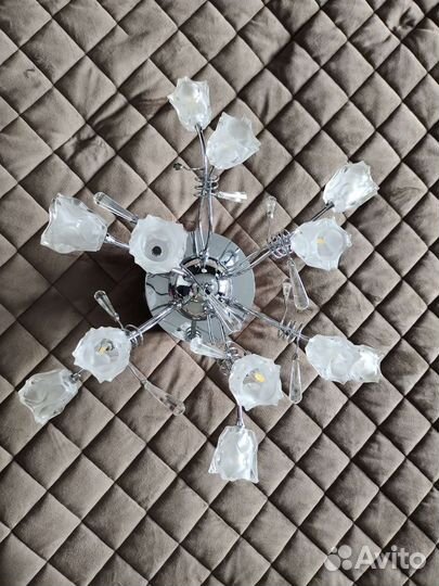 Люстра потолочная бу