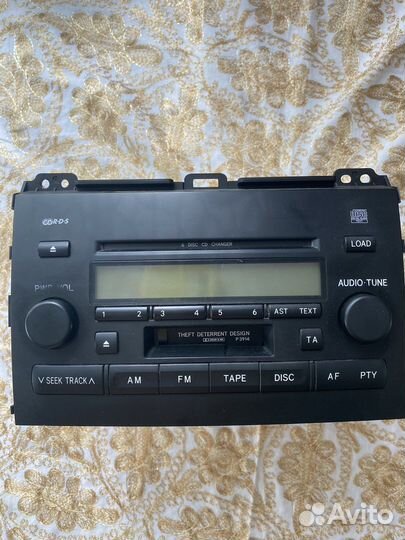 Магнитола toyota prado 120