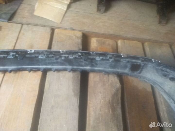 Бампер задний средняя часть Туарег FL 2014-2018