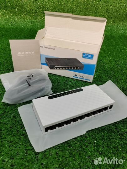 Сетевой Коммутатор 100 мбит 9 портов