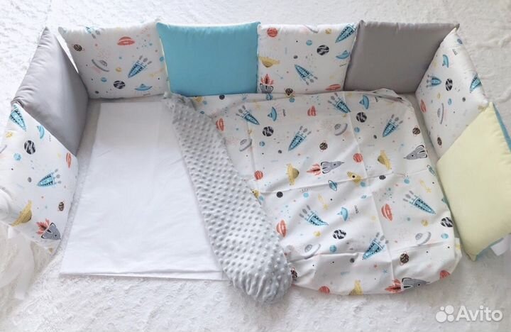 Бортики в кроватку (комплекты в наличии )